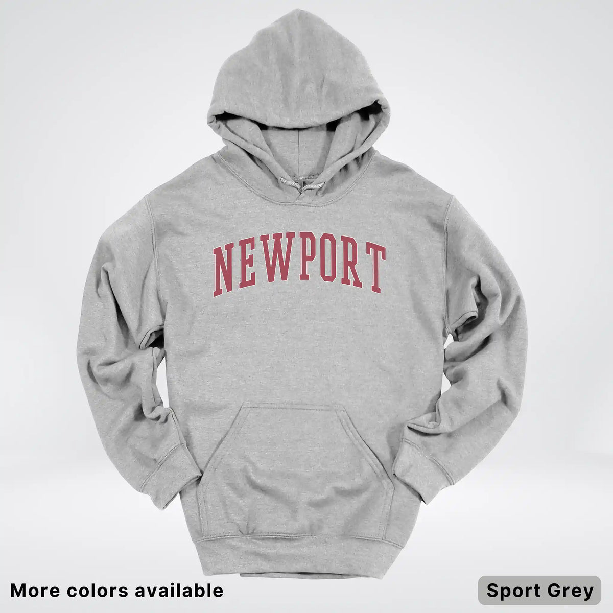 Newport Destination - Red Design - Hoodie