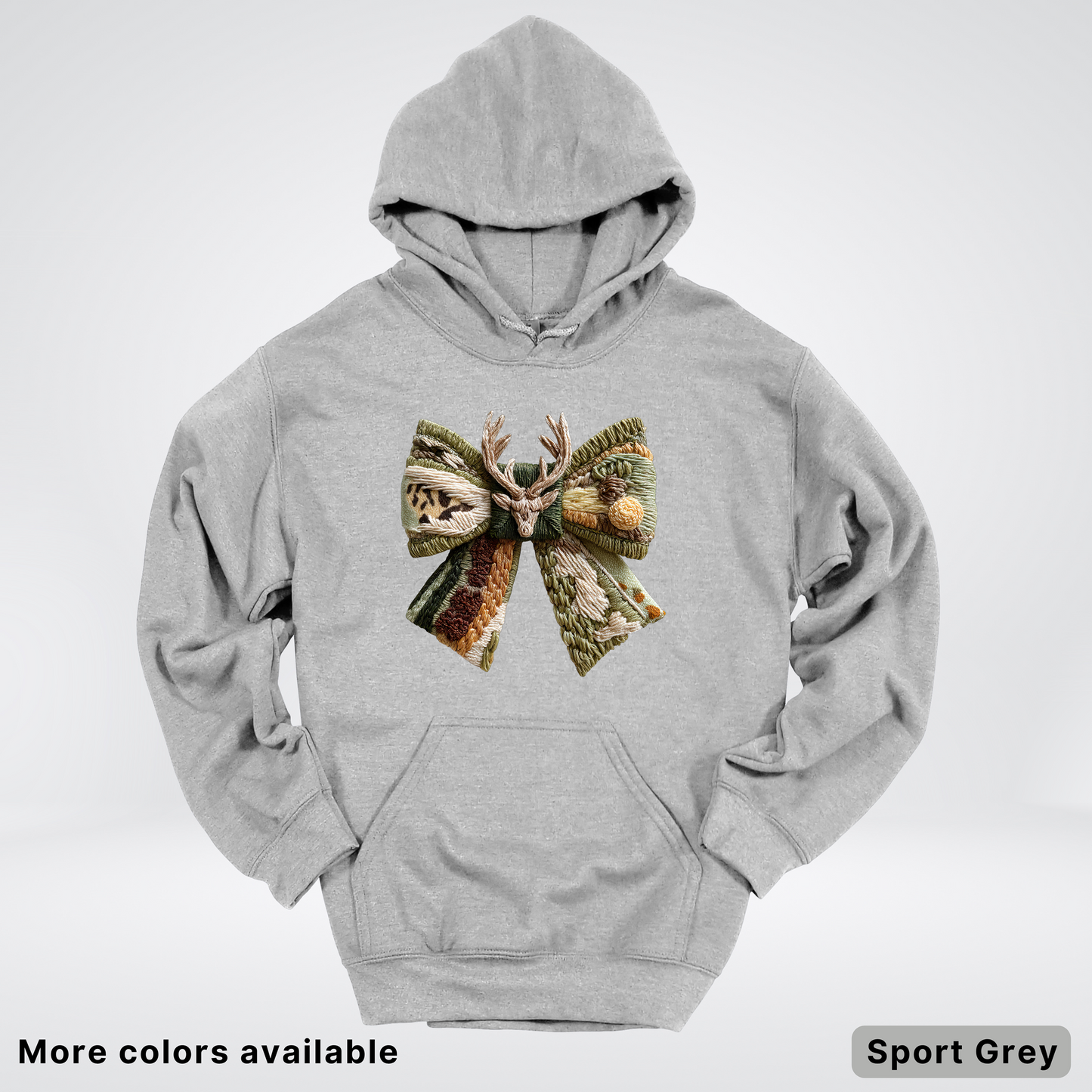 Hook Yard Faux Rustic Antler Bow - Hoodie