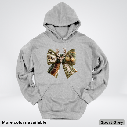 Hook Yard Faux Rustic Antler Bow - Hoodie
