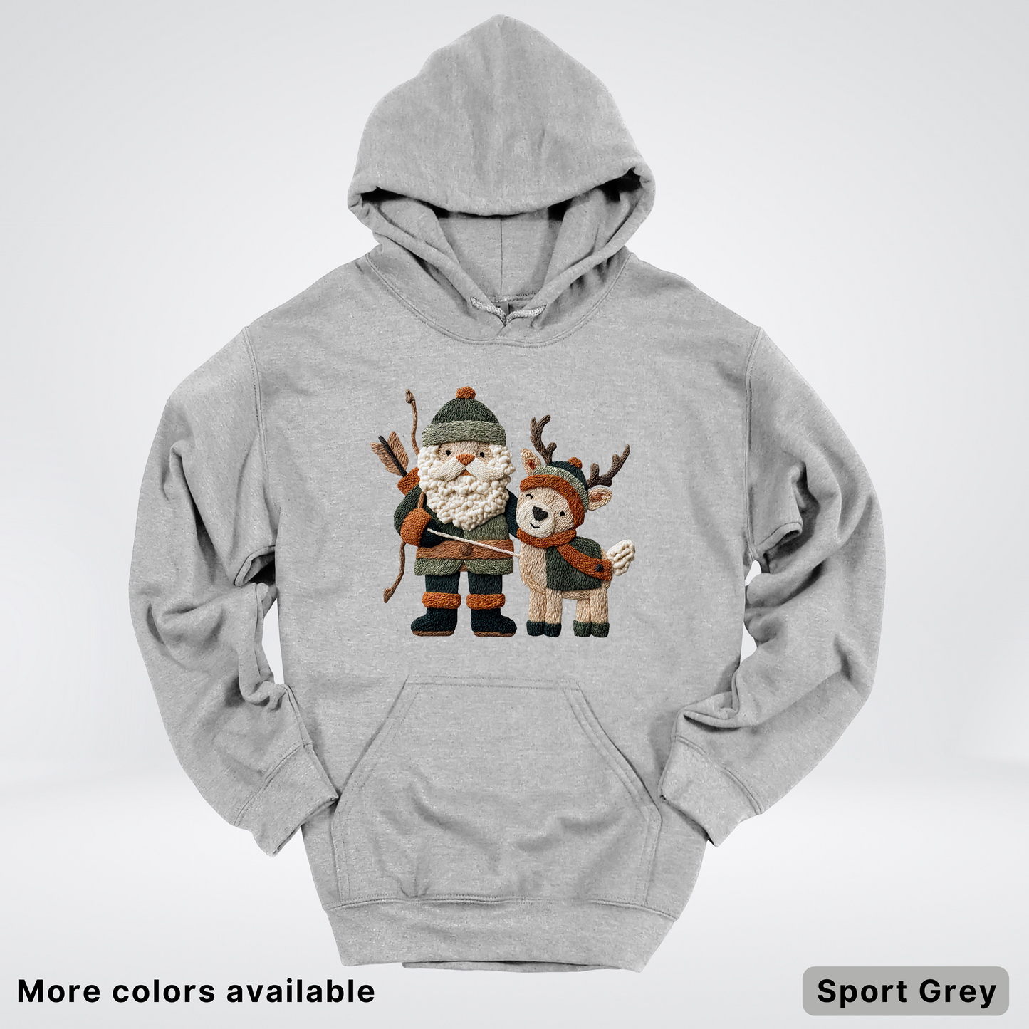 Hook Yard Faux Woodland Christmas Duo - Hoodie