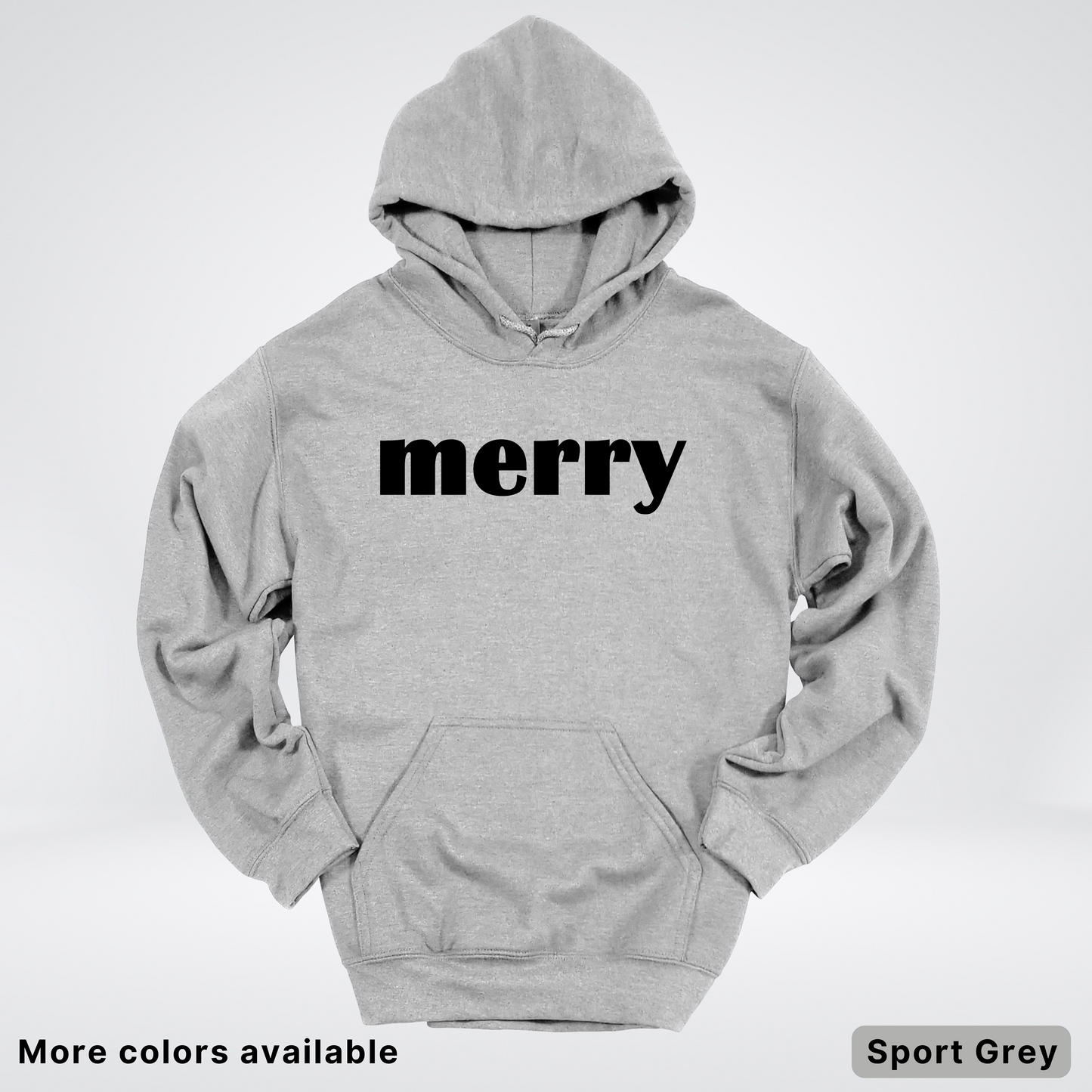 Merry - Black Design - Hoodie