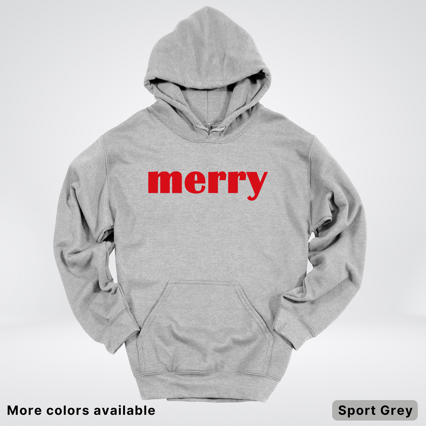 Merry - Red Design - Hoodie