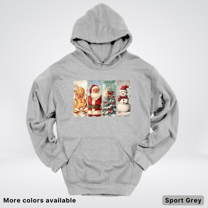 Vintage Christmas Quartet - Hoodie