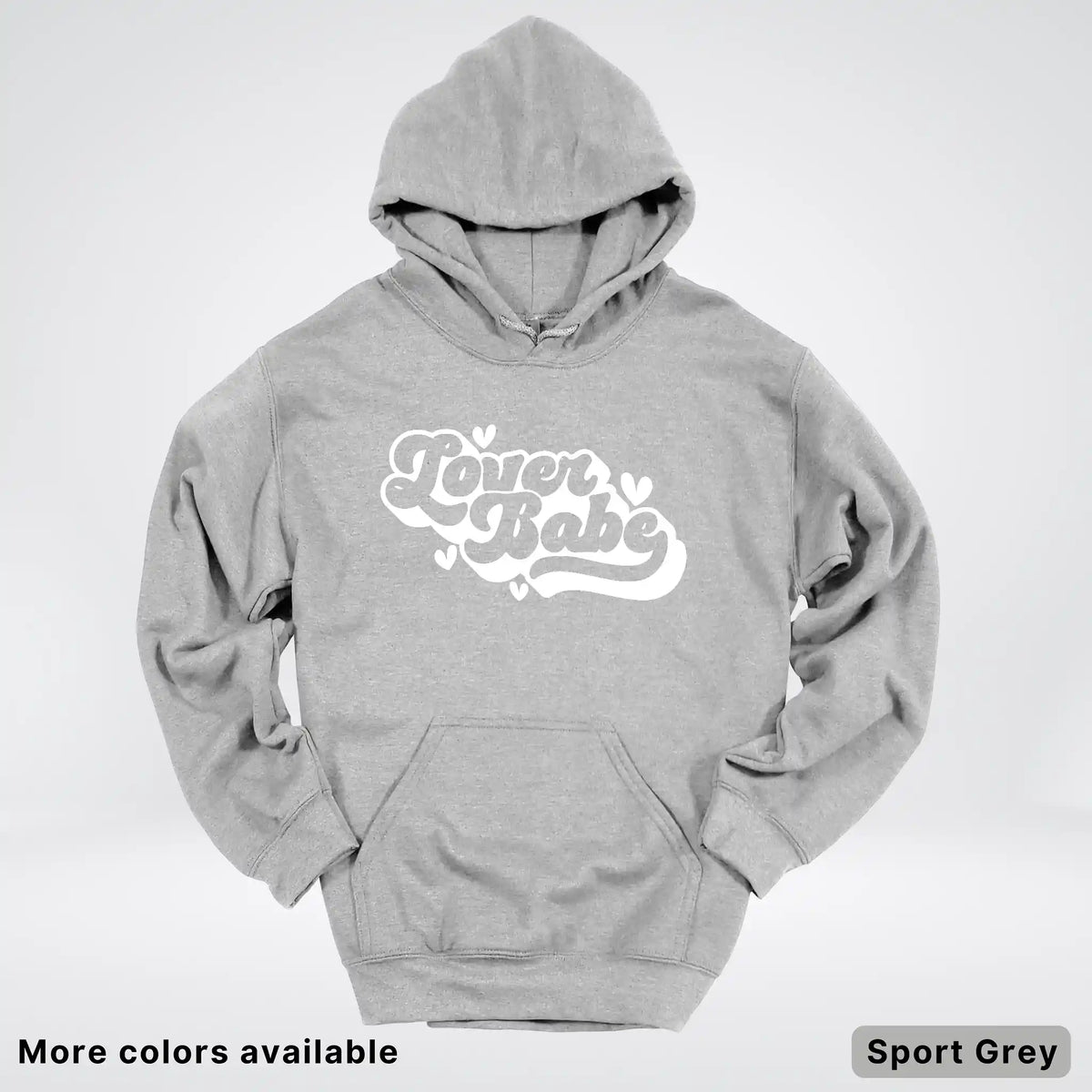 Lover Babe - White Design - Hoodie