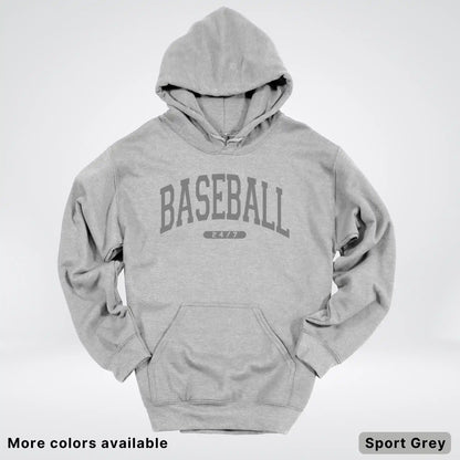 Baseball 24/7 – Gray Design - Hoodie