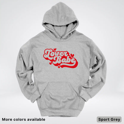 Lover Babe - Red Design - Hoodie