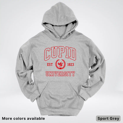 Cupid University Est 1823 - Red Design - Hoodie