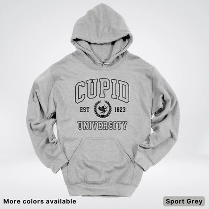 Cupid University Est 1823 - Black Design - Hoodie