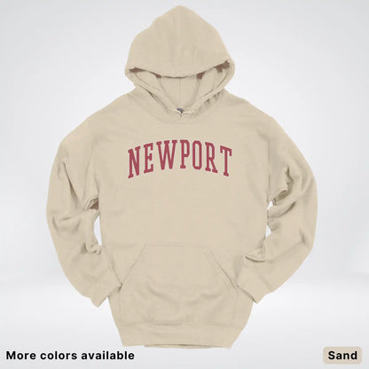 Newport Destination - Red Design - Hoodie