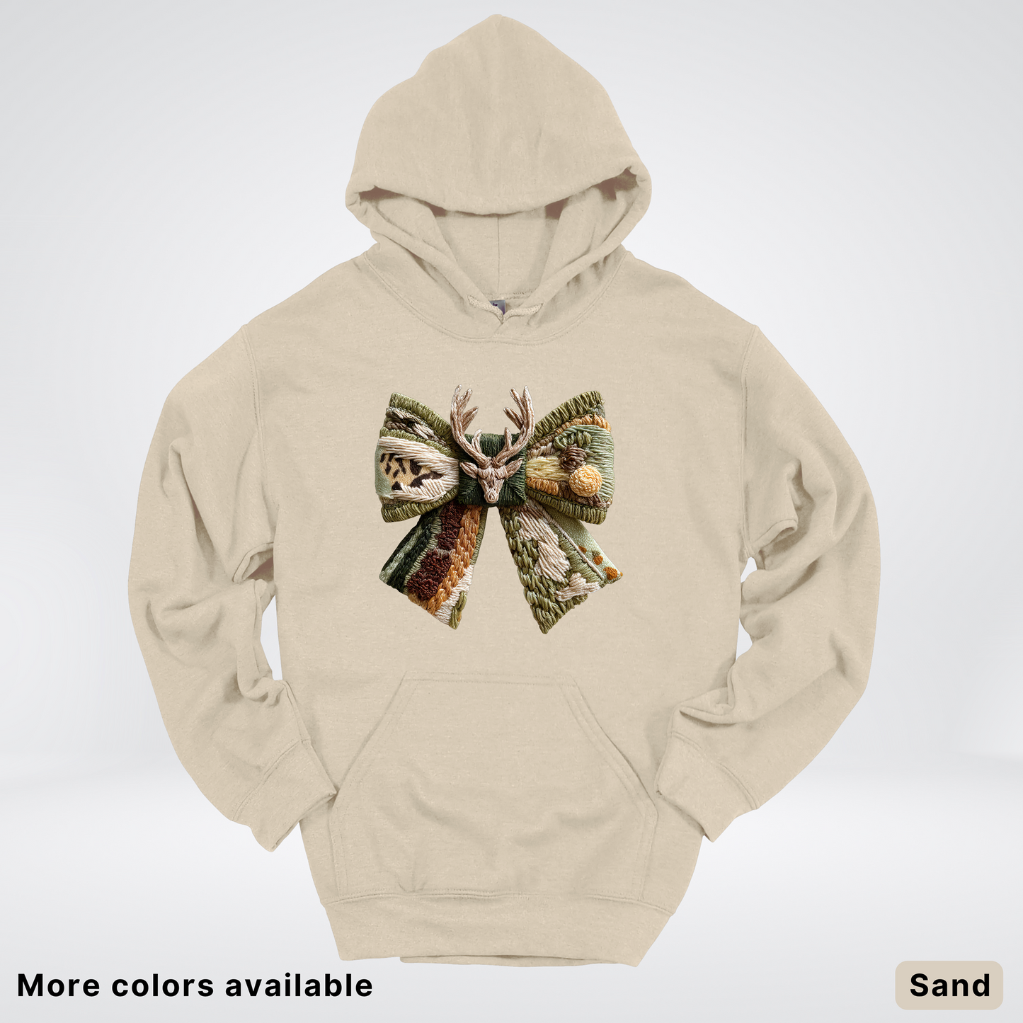 Hook Yard Faux Rustic Antler Bow - Hoodie