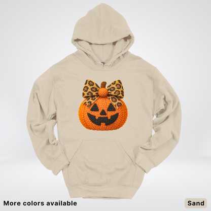 Coquette Crochet Pumpkin - Hoodie