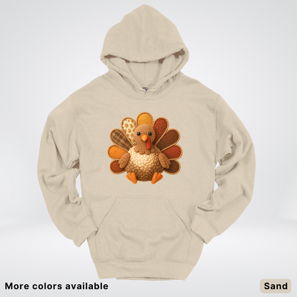 Turkey Crochet Thanksgiving Fall - Hoodie