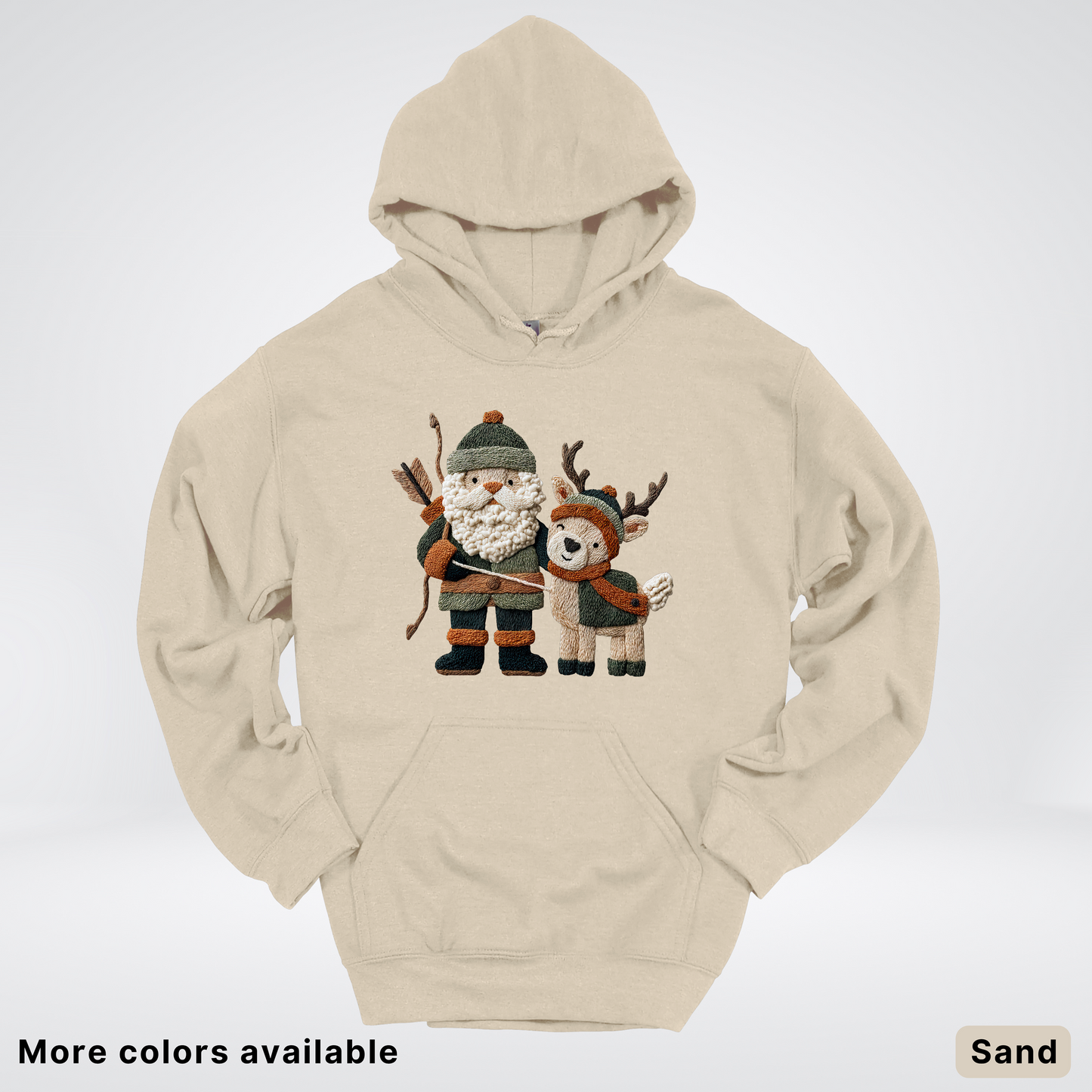 Hook Yard Faux Woodland Christmas Duo - Hoodie