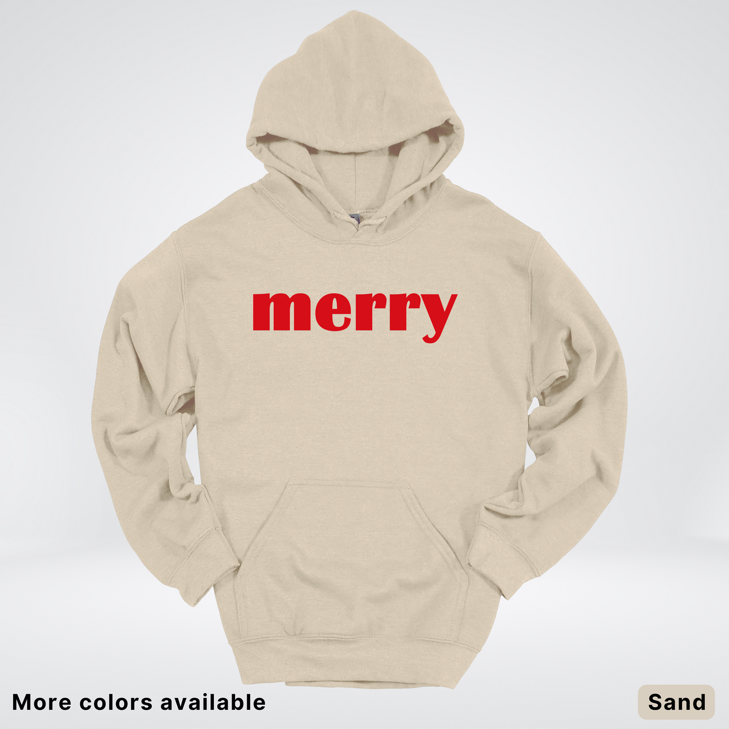 Merry - Red Design - Hoodie