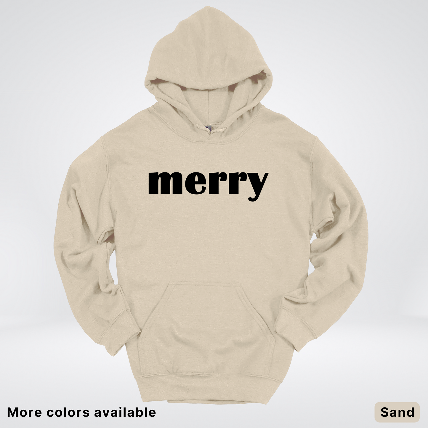 Merry - Black Design - Hoodie