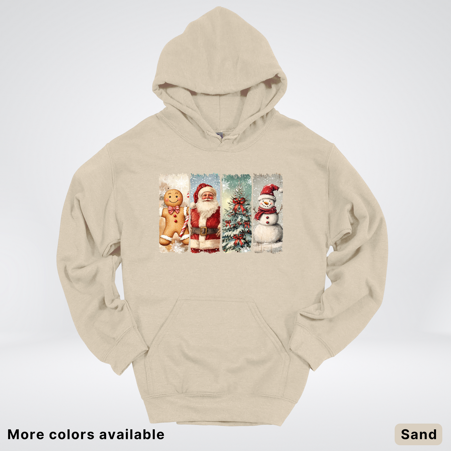 Vintage Christmas Quartet - Hoodie