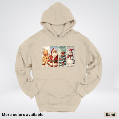 Vintage Christmas Quartet - Hoodie