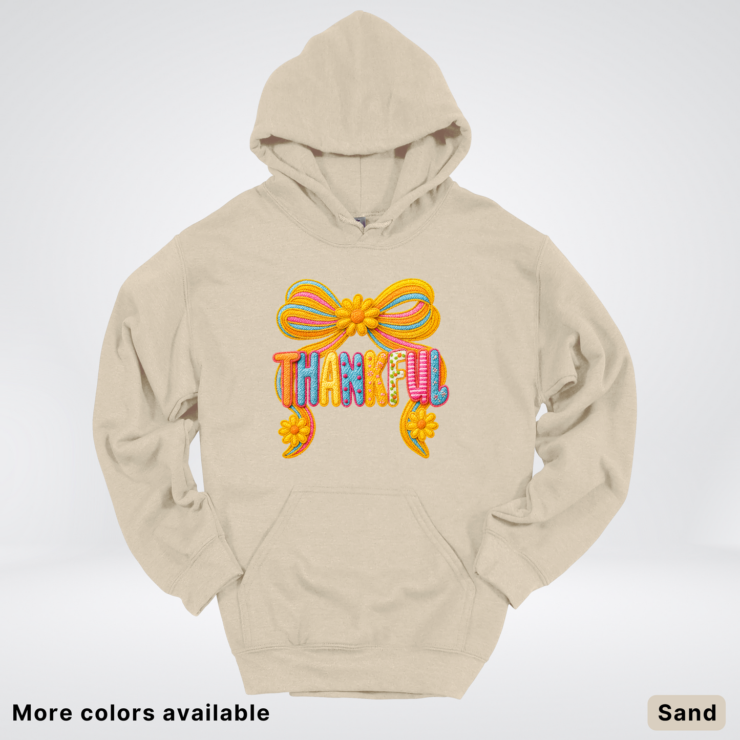 Thankful Crochet Style Fall - Hoodie