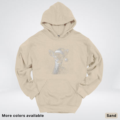 Vintage Christmas Deer - Hoodie