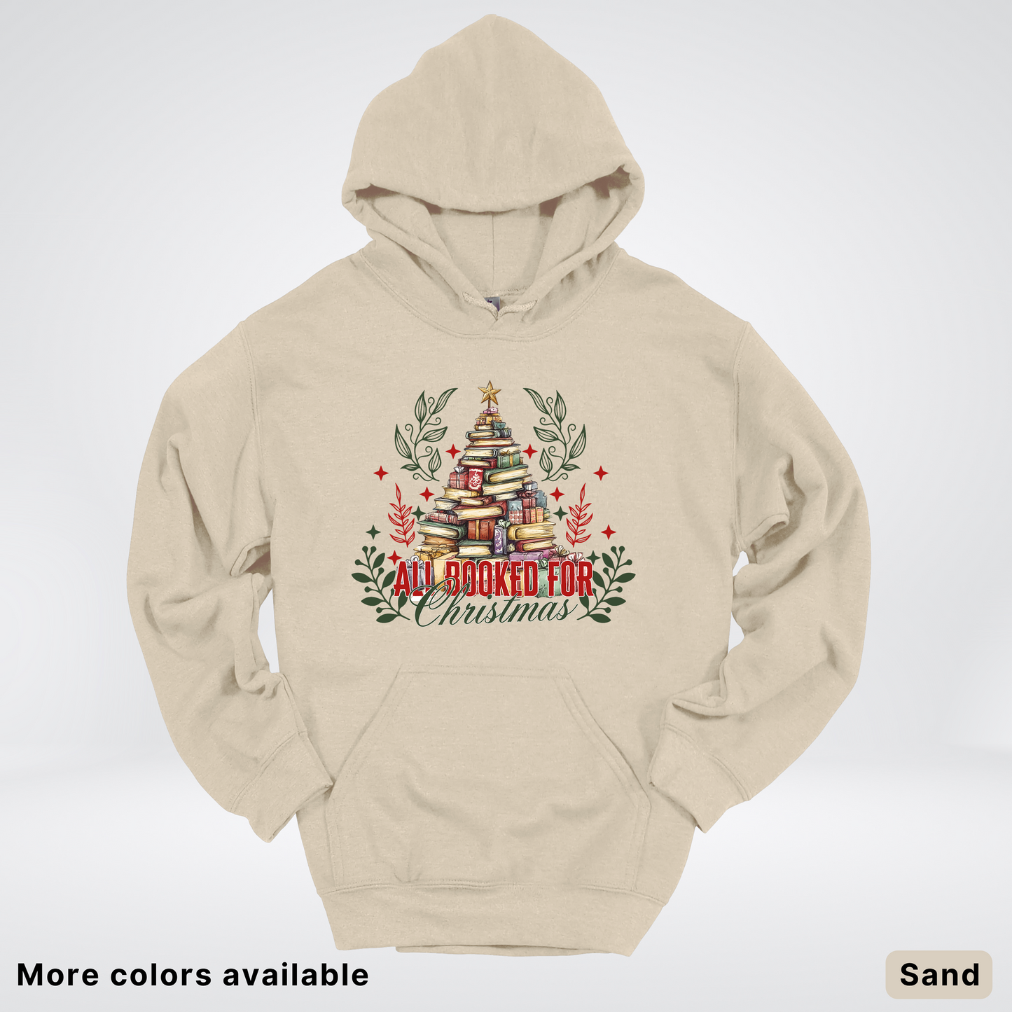 All Booked For Christmas - Hoodie