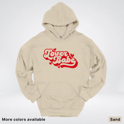Lover Babe - Red Design - Hoodie