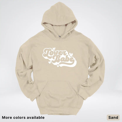 Lover Babe - White Design - Hoodie