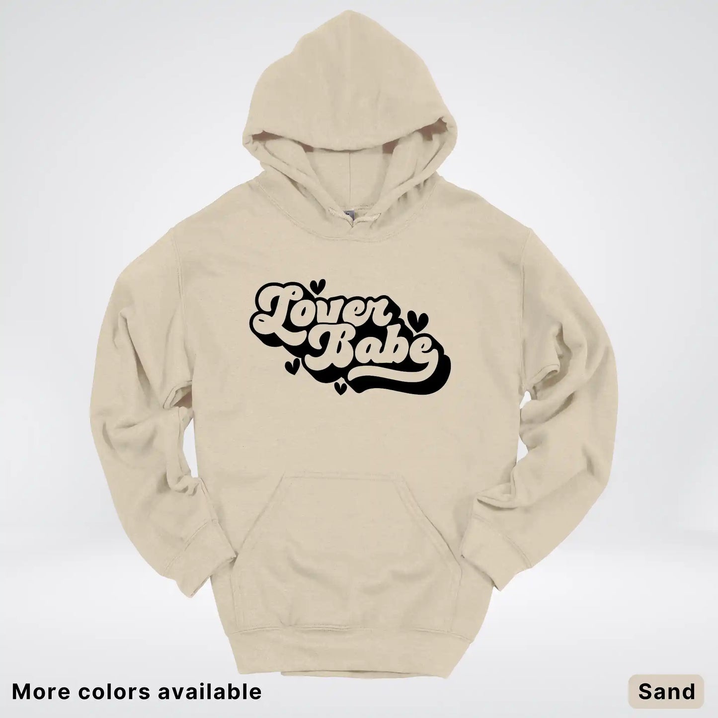 Lover Babe - Black Design - Hoodie