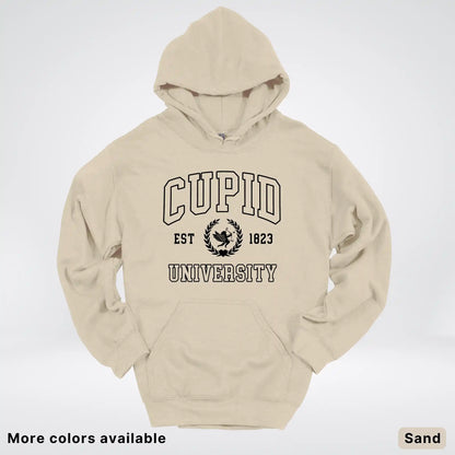 Cupid University Est 1823 - Black Design - Hoodie