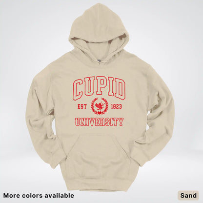 Cupid University Est 1823 - Red Design - Hoodie