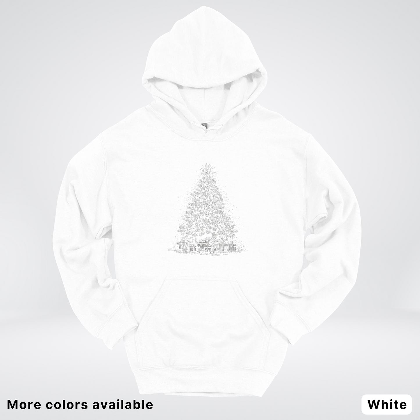 Classic Christmas Tree with Gifts - Hoodie