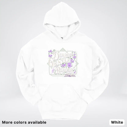Dearest Gentle Reader – Vintage Floral Book Lover Graphic - Hoodie