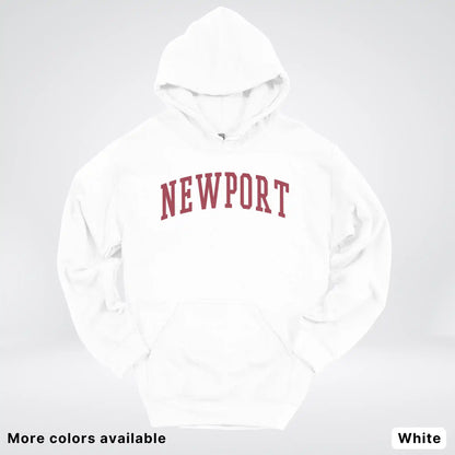 Newport Destination - Red Design - Hoodie