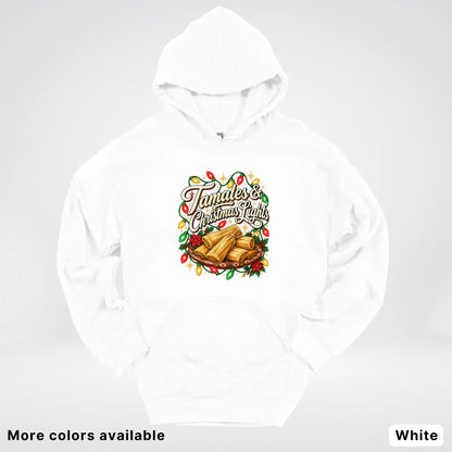 Tamales & Christmas Lights Hoodie