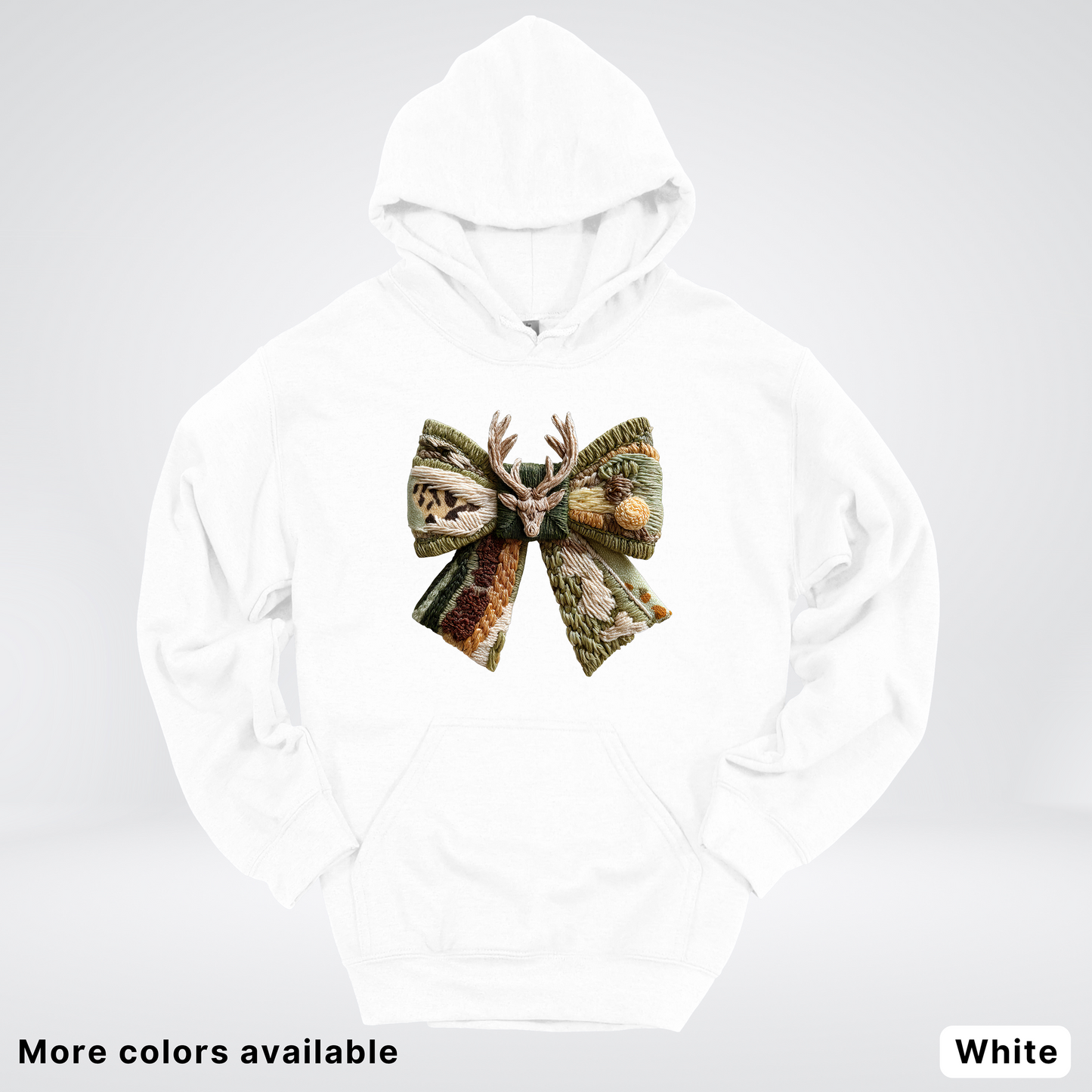 Hook Yard Faux Rustic Antler Bow - Hoodie
