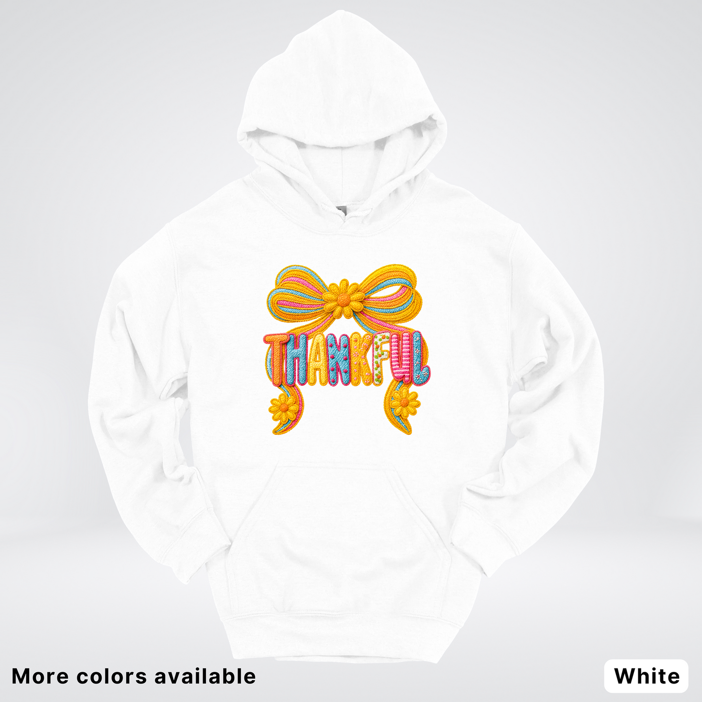 Thankful Crochet Style Fall - Hoodie