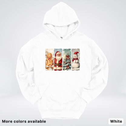 Vintage Christmas Quartet - Hoodie