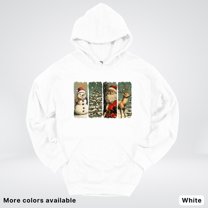 Classic Christmas Strip Art - Hoodie