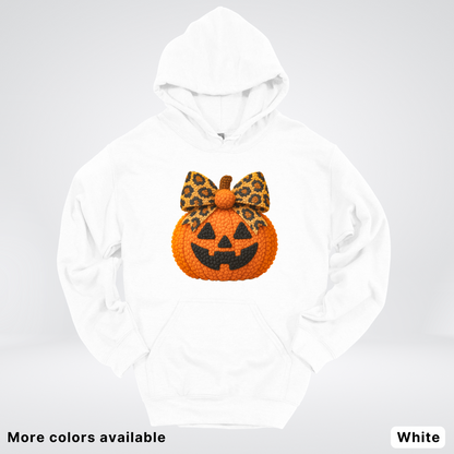 Coquette Crochet Pumpkin - Hoodie