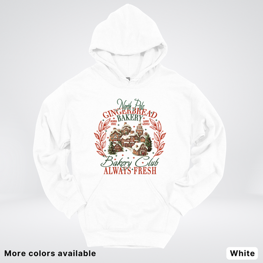 North Pole Gingerbread Bakery  Club Always Fresh - Hoodie