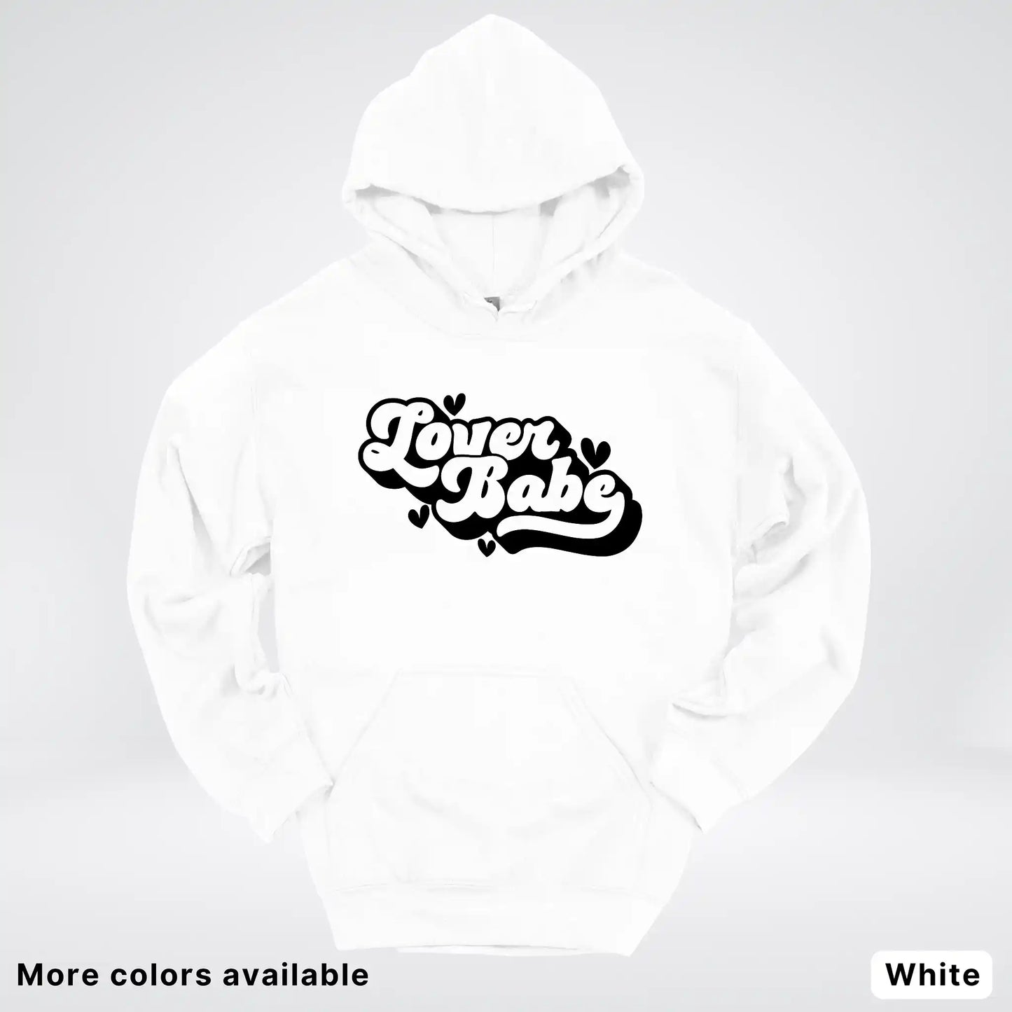 Lover Babe - Black Design - Hoodie