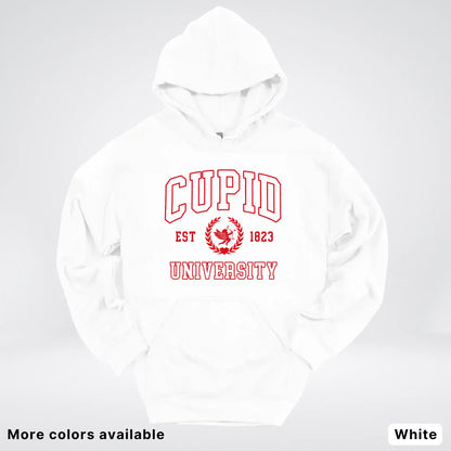 Cupid University Est 1823 - Red Design - Hoodie