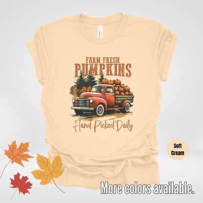 Farm Fresh Pumpkins Hand Picked Daily T-Shirt