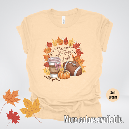 Just A Girl Who Loves Fall T-Shirt