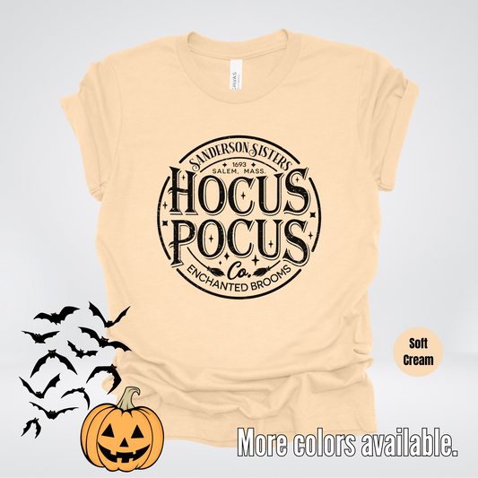 Hocus Pocus Sanderson Sisters Enchanted Brooms T-Shirt