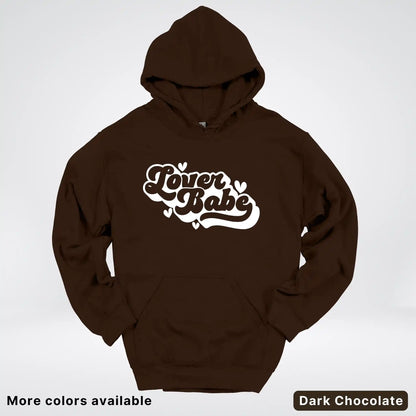 Lover Babe - White Design - Hoodie
