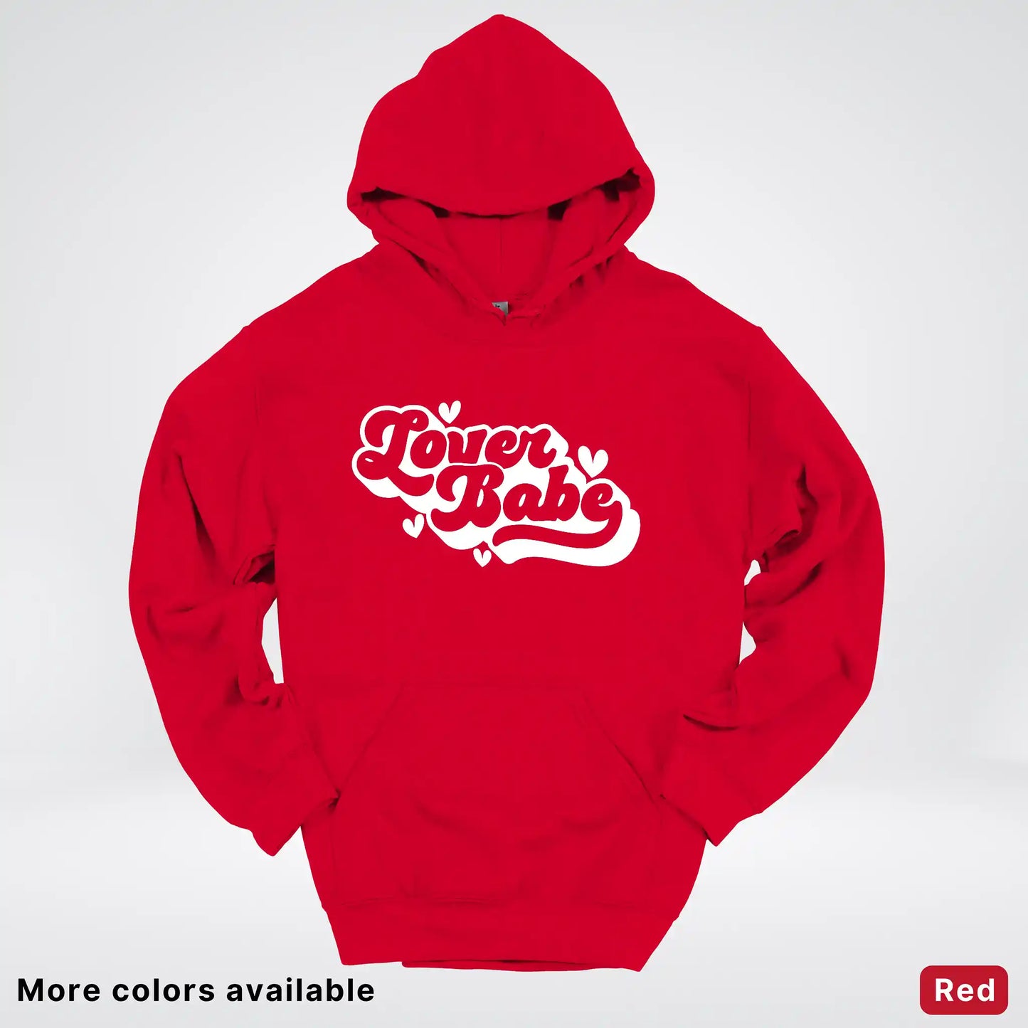 Lover Babe - White Design - Hoodie
