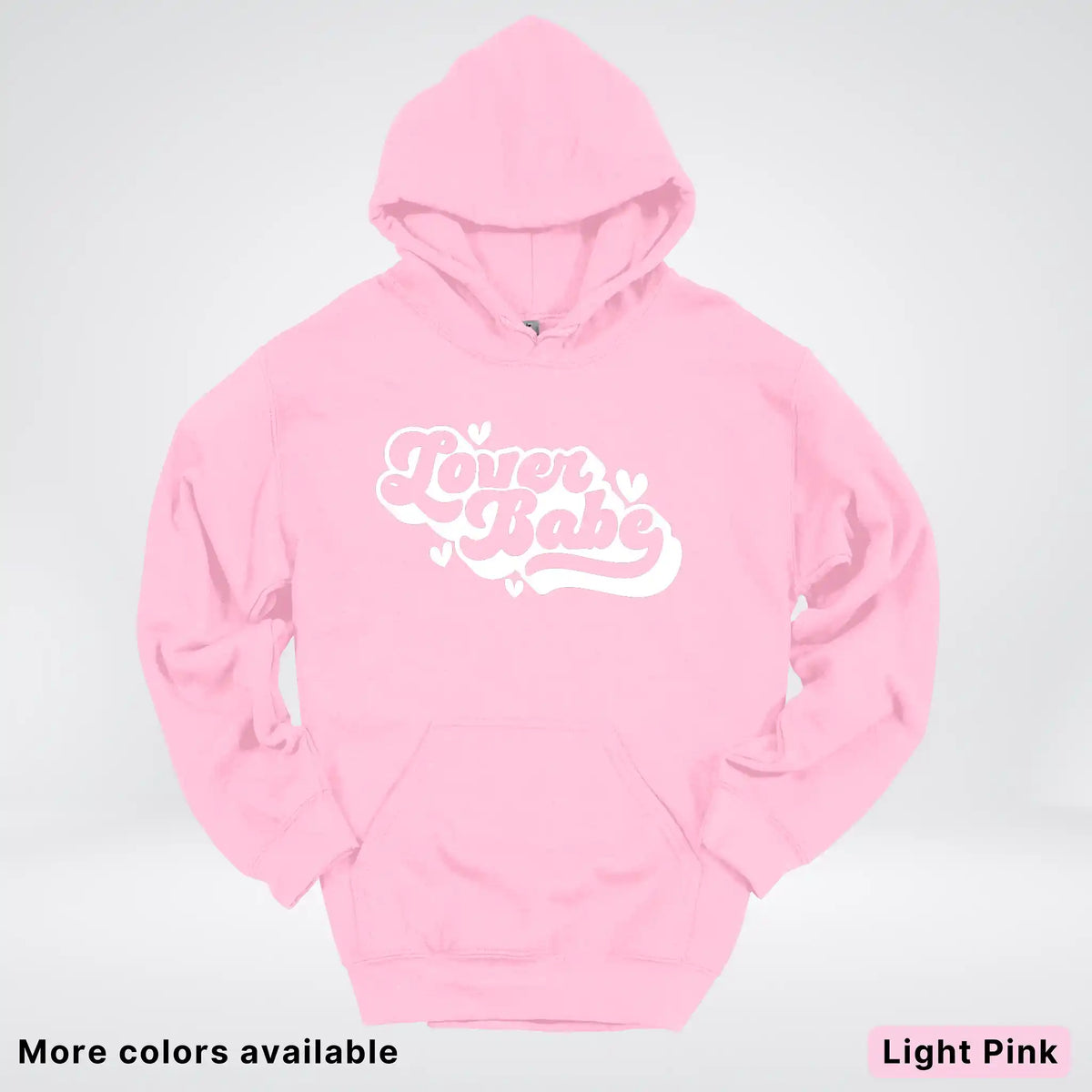 Lover Babe - White Design - Hoodie