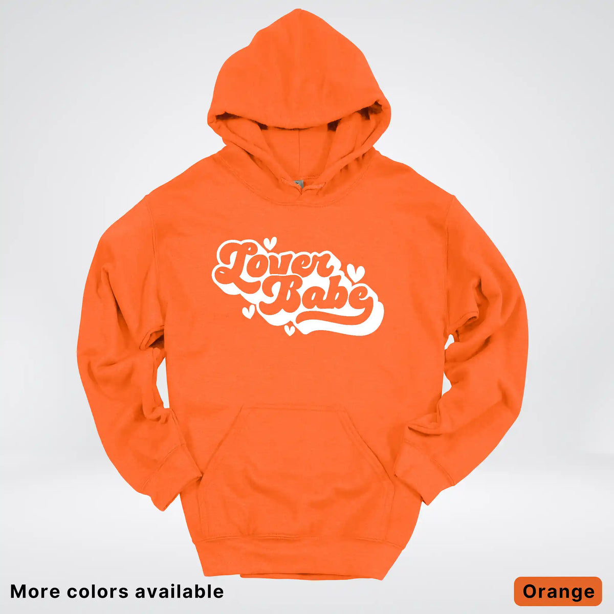 Lover Babe - White Design - Hoodie