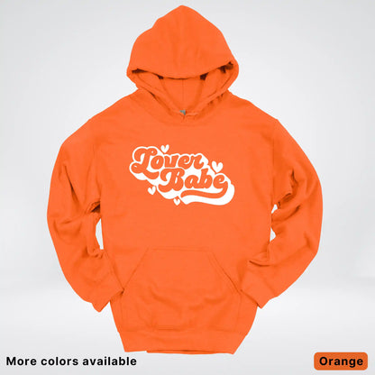 Lover Babe - White Design - Hoodie