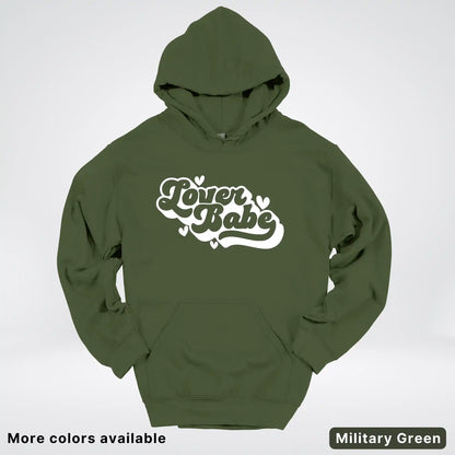 Lover Babe - White Design - Hoodie